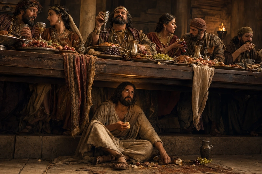 Imagen simbólica del artículo «Under the table», en la categoría Naturaleza y antiproyección.