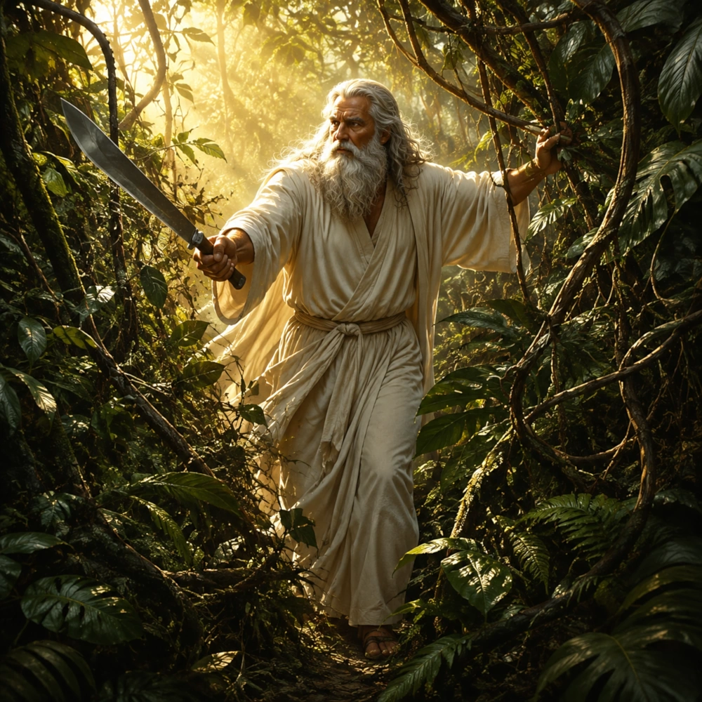 Imagen simbólica del artículo «El trabajo de papá», en la categoría La naturaleza de Dios.